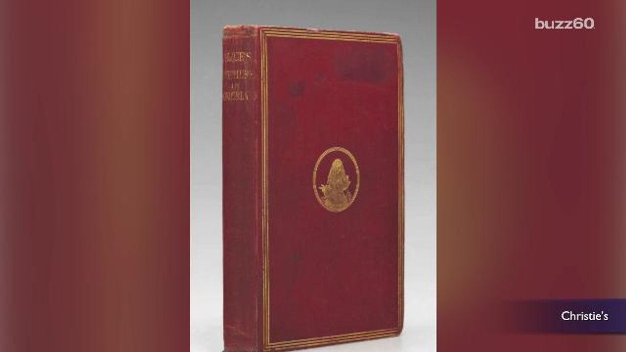 Rare Copy Of Alice in Wonderland To Be Auctioned Off For $2 Million