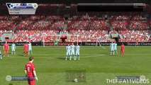 FIFA 16  FIFA 15 KNUCKLEBALL POWER FREEKICK TUTORIAL