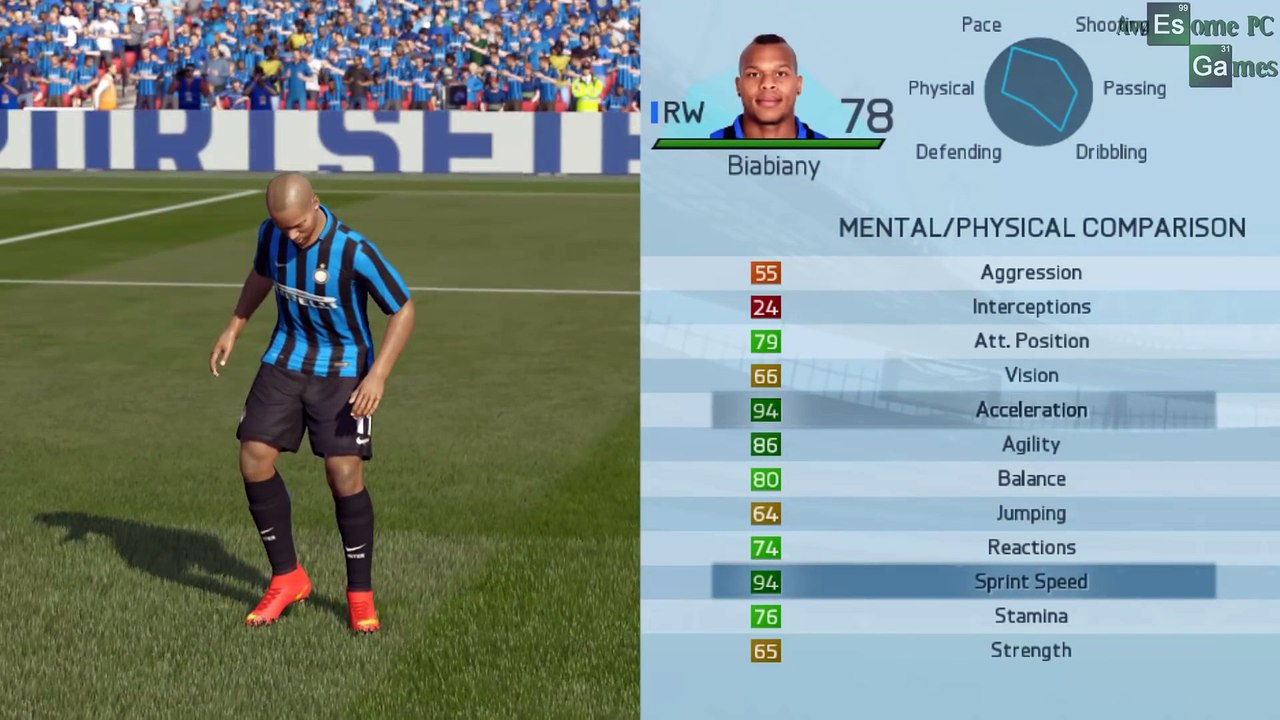 FIFA 16 Speed Test   Fastest players in FIFA without the ball