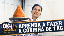 Aprenda a fazer a famosa Coxinha de 1 kg