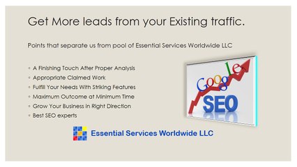 Search Engine Optimization SEO