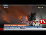 Ankara Numune Hastanesi'nde korkutan yangın