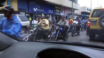 Así estaban los alrededores de Plaza Venezuela en horas de la mañana de hoy