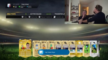 FIFA 15 - RONALDO IN A PACK PRANK