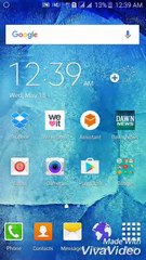 How to make app folders on j7