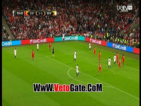 حارس ليفربول ينقذ مرمى فريقه بتصدى رائع امام اشبيلية