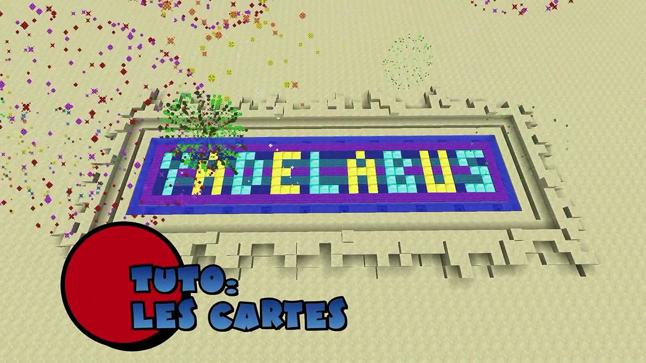 Minecraft - Tuto Cartes minecraft