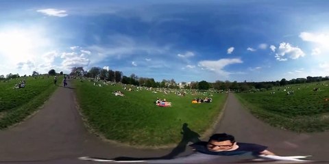 Primrose Hill London in VR 360 video