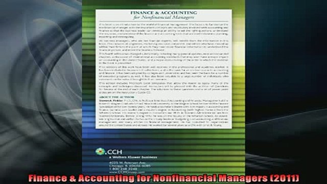 READ book Finance Accounting for Nonfinancial Managers 2011 FREE BOOOK ONLINE