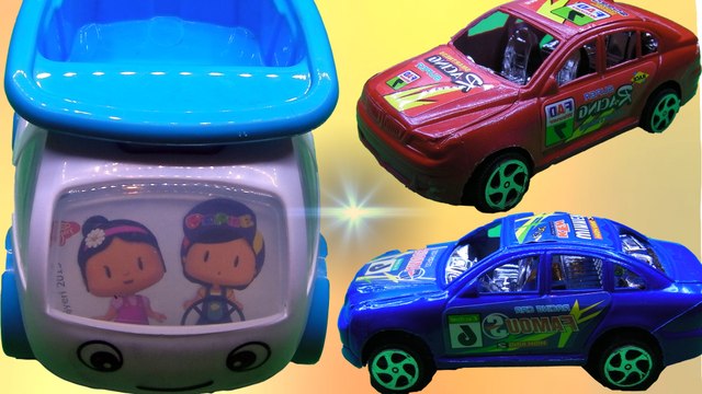 Pepee Niloya ve Oyuncak Arabalar ile Oyun Oynama