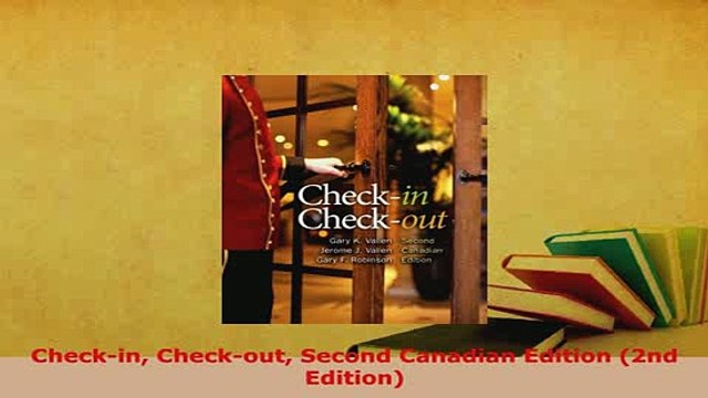 PDF Checkin Checkout Second Canadian Edition 2nd Edition Read Full Ebook