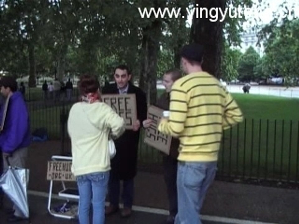 Free Hugs at the Hyde Park