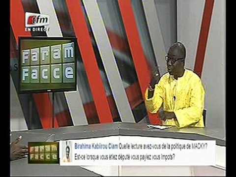 Vidéo. « Faram Facce » : Pape Ngagne Ndiaye reçoit Aliou Sow. extrait. Regardez
