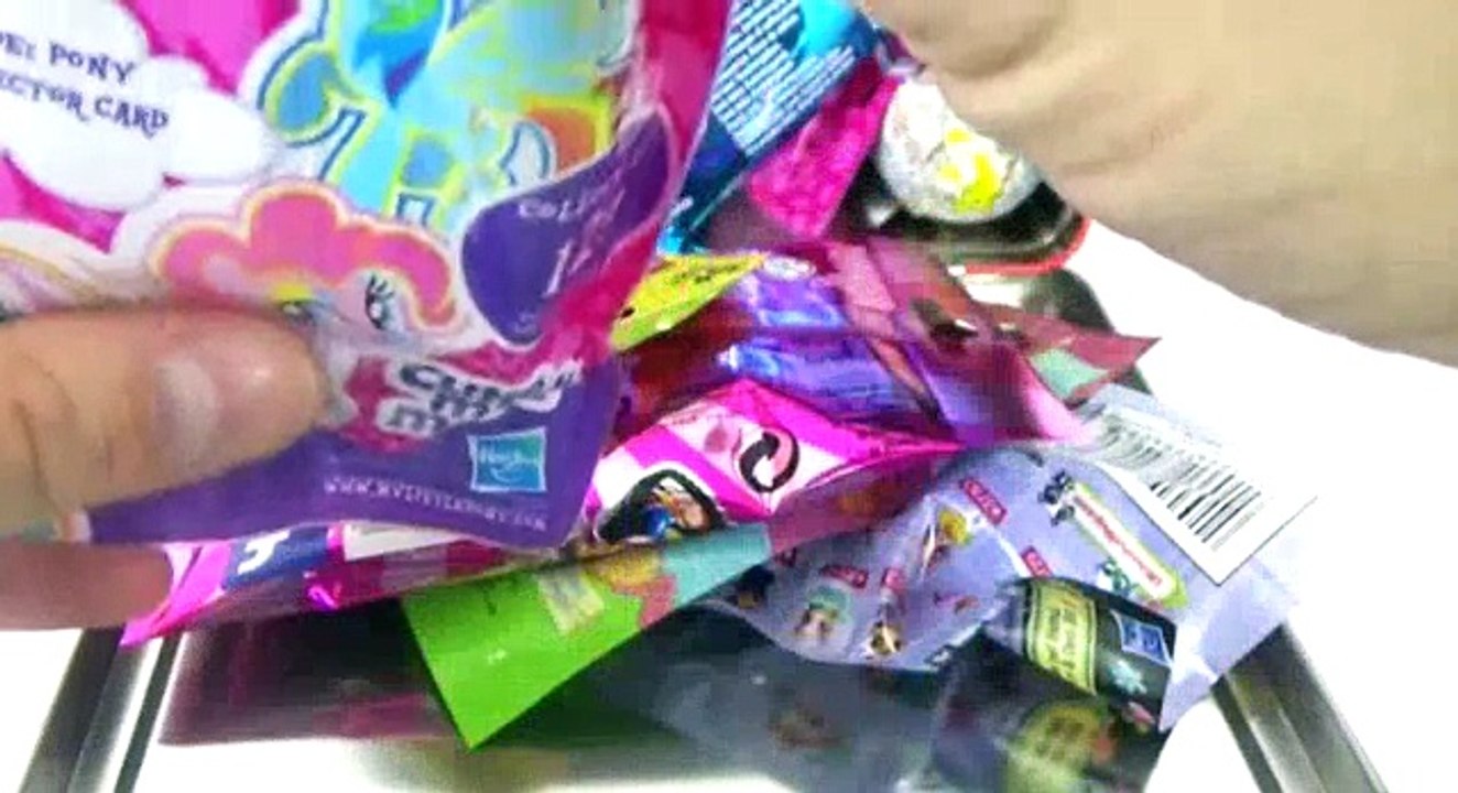 MY LITTLE PONY Lunch Box Surprise Eggs And ToysMy Little Pony Peppa Pig Lego Shopkins