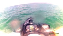 chute avec un jetski/Jetski fall off/سقوط من تجتسكي