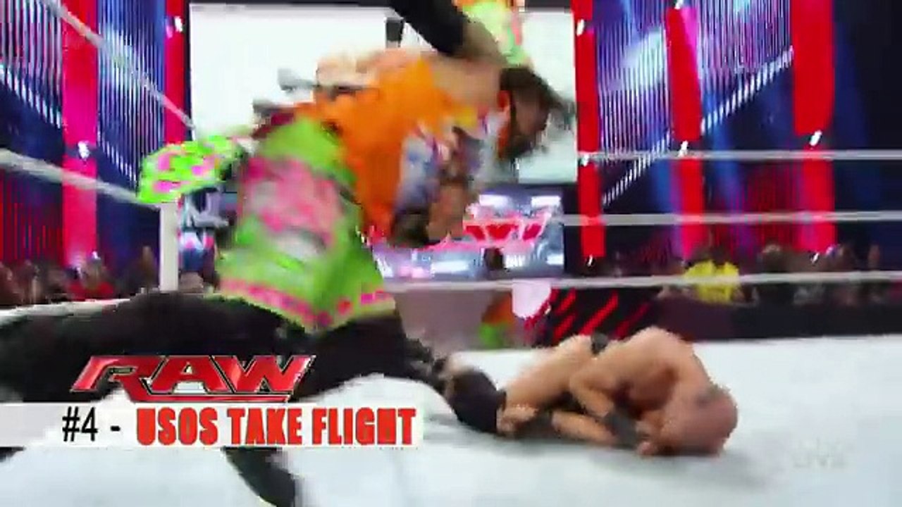 Top 10 Raw moments - September 15, 2015