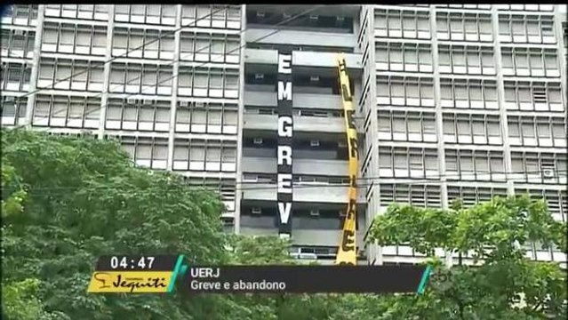 Alunos e funcionários denunciam abandono da UERJ