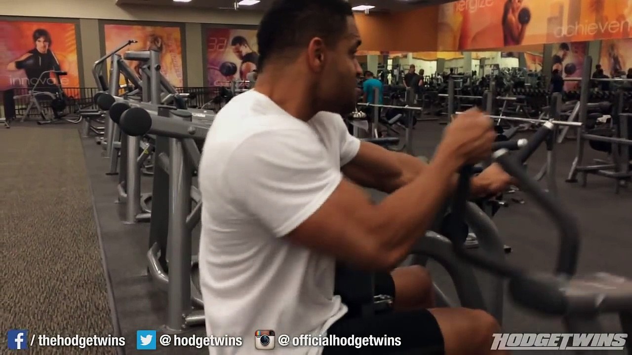 Bodybuilding Legs and Back Workout @hodgetwins