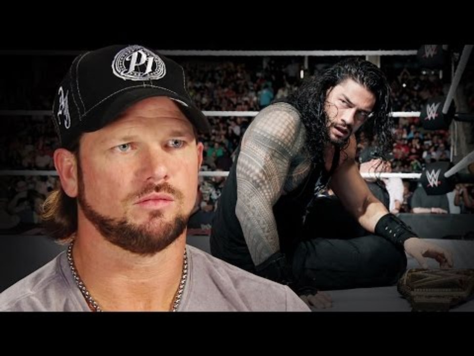 AJ Styles vows to do 'anything and everything it takes' to defeat Roman Reigns- May 18, 2016