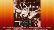 One of the best  A Nation of Steel The Making of Modern America 18651925 Johns Hopkins Studies in the