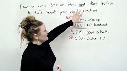 English Speaking "Past Simple Past Perfect Tense" By Ronnie