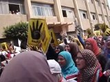 مسيرة جامعة الزقازيق اليوم الاحد 29-9-2013