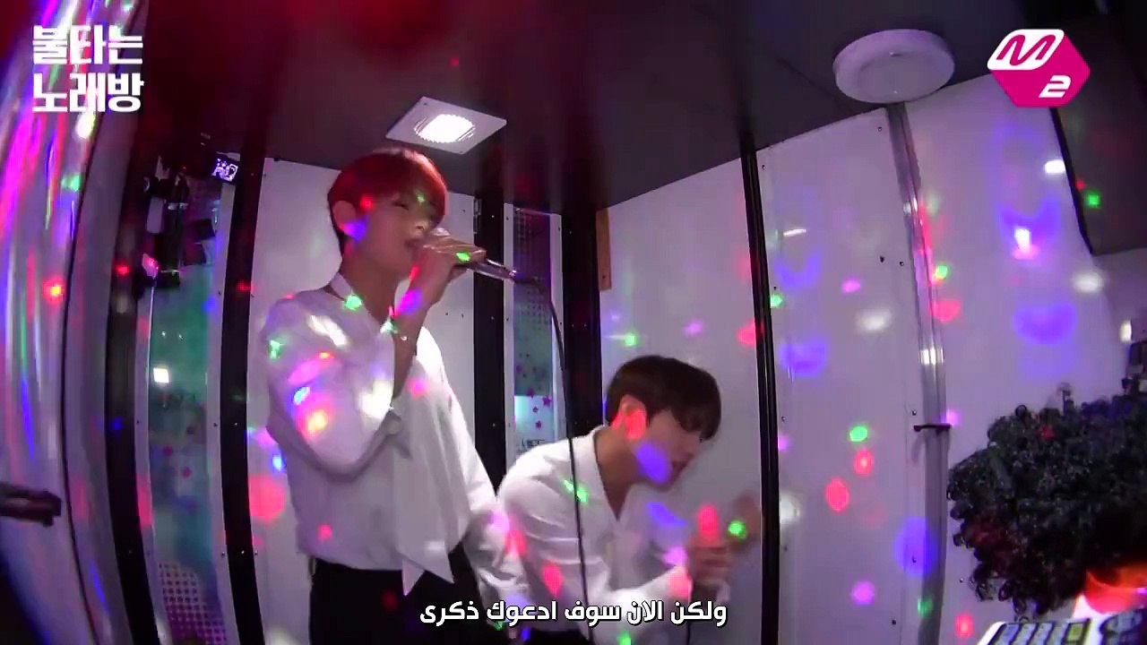 Burning Karaoke- BTS - Eyes Nose Lips - ARABIC  SUB