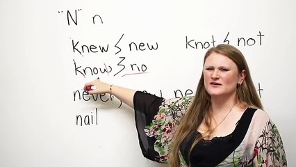 English Pronunciation "pronounce N and Kn" By Ronnie