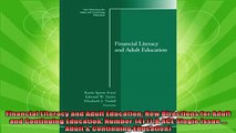 read here  Financial Literacy and Adult Education New Directions for Adult and Continuing Education