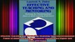 best book  Effective Teaching and Mentoring Realizing the Transformational Power of Adult Learning