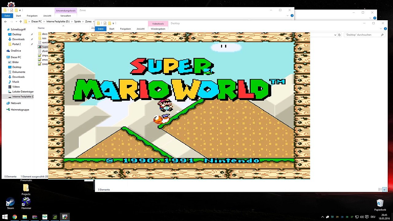 SMW - WEIRDEST Rom corruption EVER!