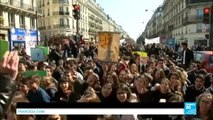 Fransa'da İşçi, Meslek ve Öğrenci Örgütlerinin Eylemleri Artarak Sürüyor
