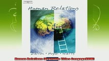 new book  Human Relations Available Titles CengageNOW