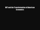 Download MIT and the Transformation of American Economics PDF Free