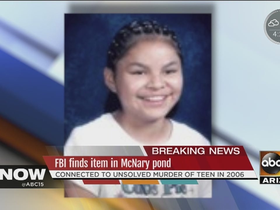 FBI locates item they were looking for in pond