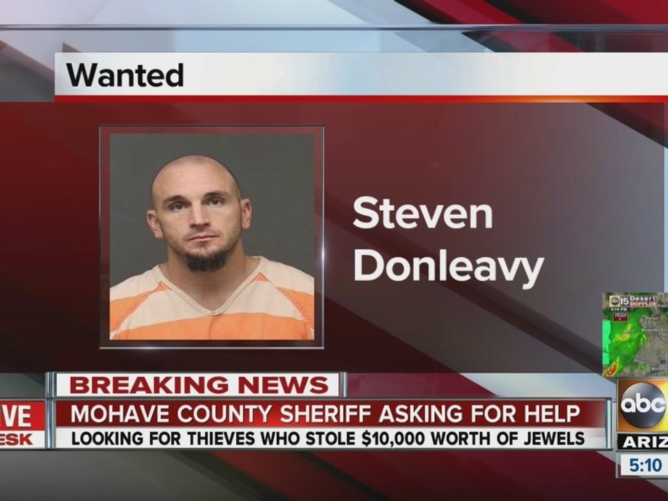 Mojave County deputies looking for two who stole $10,000 in jewelry