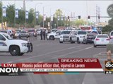 Officer injured, suspect dead in Laveen