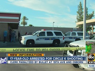 17-year-old arrested for shooting in connection with Circle K robbery