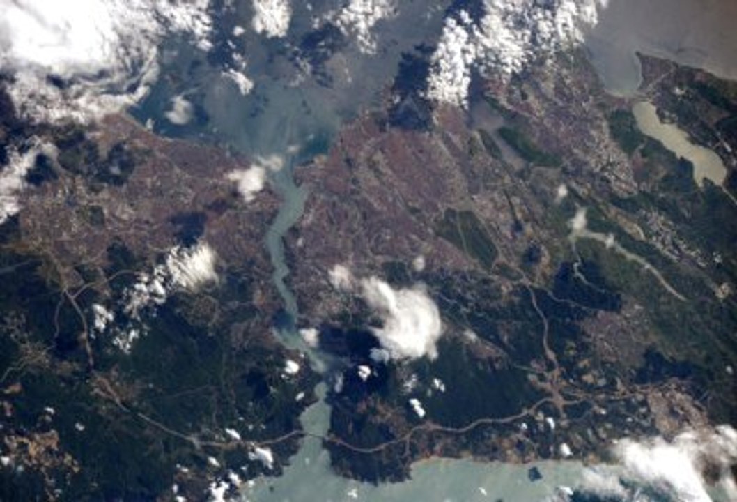 Astronotlardan Ankara ve İstanbul Paylaşımı