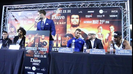 SHANNON BRIGGS - DON'T CARE WHO IM FIGHTING. I'LL HIT HIM SO HARD,THE CORNERMEN WILL GET KNOCKED OUT