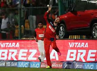 Brilliant Catch Ab de Villies - RCB VS KXIP - Highlight - IPL 2016 - Match 50