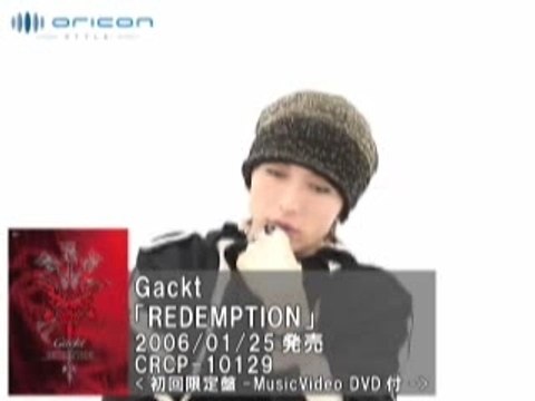 Gackt - Oricon [REDEMPTION]