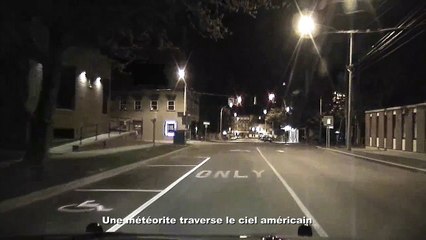 Une météorite traverse le ciel américain