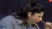 Most Dangerous Audition A Girl Cross the Snake From Nose To Mouth in Waqar Zaka Show Over The Edge