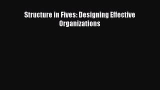 Read Structure in Fives: Designing Effective Organizations Ebook Online