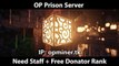 OP Prison Server Needs Staff NEED STAFF [FREE STAFF]