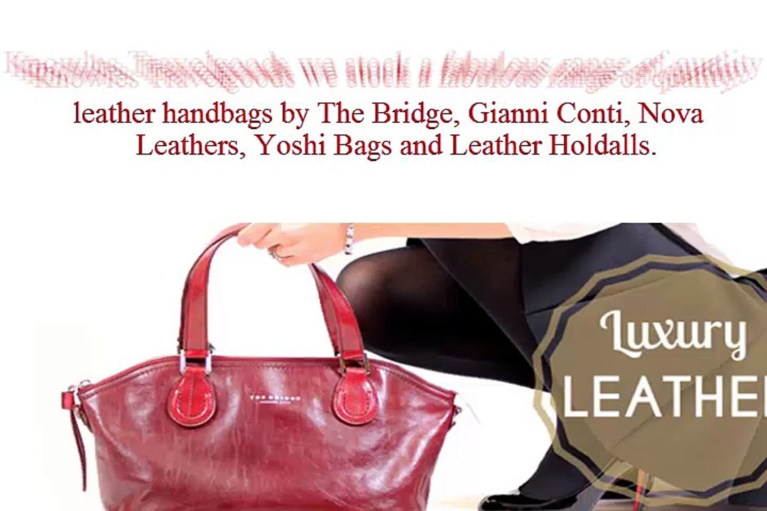 Natural Leather Holdalls Bags - Bags And Accessories