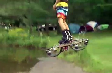 Real life Flying Hoverboard! Woah!