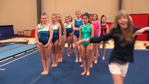 SevenSuperGirls Try Gymnastics