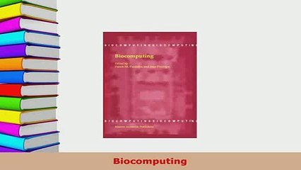 Read  Biocomputing Ebook Free